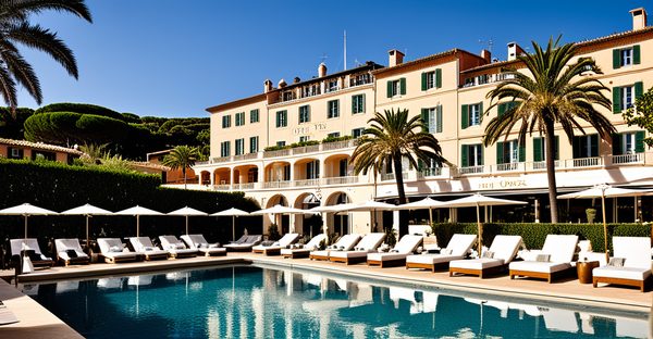 Hotel saint-tropez 5 étoiles : luxe, confort et services d'exception